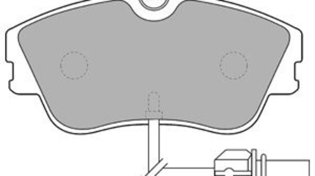 Set placute frana,frana disc BMW Seria 3 Cupe (E92) (2006 - 2013) KRIEGER 0950006405 piesa NOUA