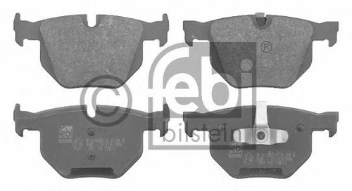 Set placute frana,frana disc BMW Seria 3 (E90) (2005 - 2011) FEBI BILSTEIN 16587 piesa NOUA