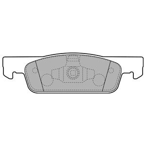 Set placute frana,frana disc BMW Seria 3 Cabriolet (E46) (2000 - 2007) KRIEGER 0950006314 piesa NOUA