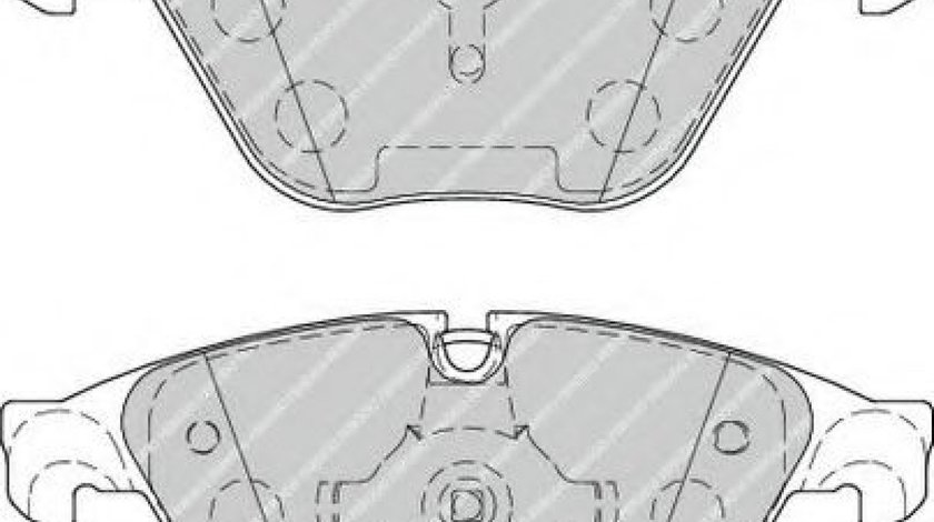 Set placute frana,frana disc BMW Seria 6 Cupe (F13) (2010 - 2016) FERODO FDB4382 piesa NOUA