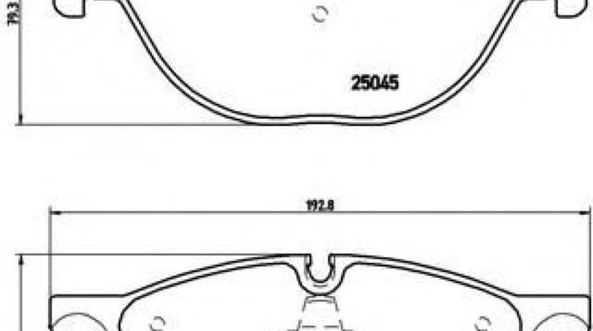 Set placute frana,frana disc BMW Seria 6 Gran Cupe (F06) (2011 - 2016) BREMBO P 06 076 piesa NOUA