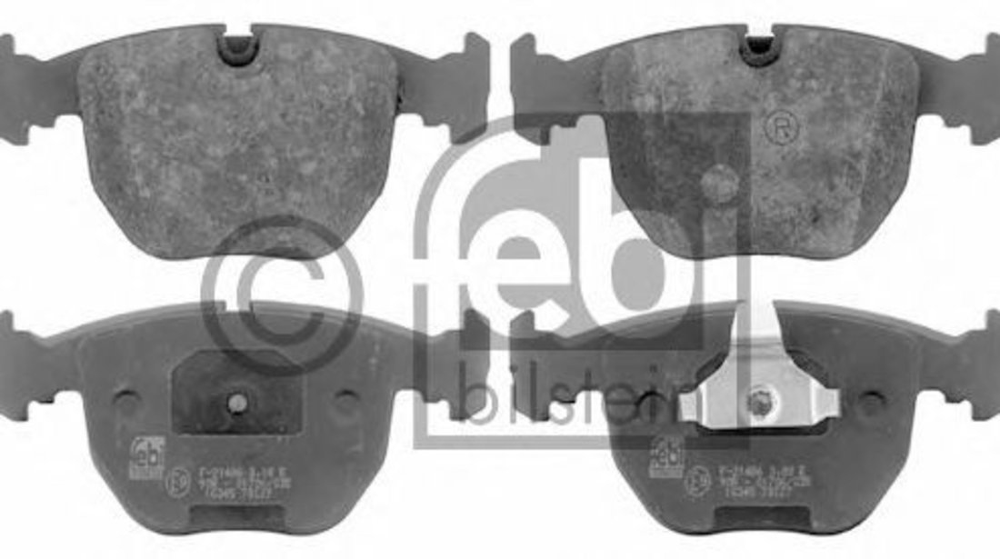 Set placute frana,frana disc BMW Seria 7 (E38) (1994 - 2001) FEBI BILSTEIN 16345 piesa NOUA