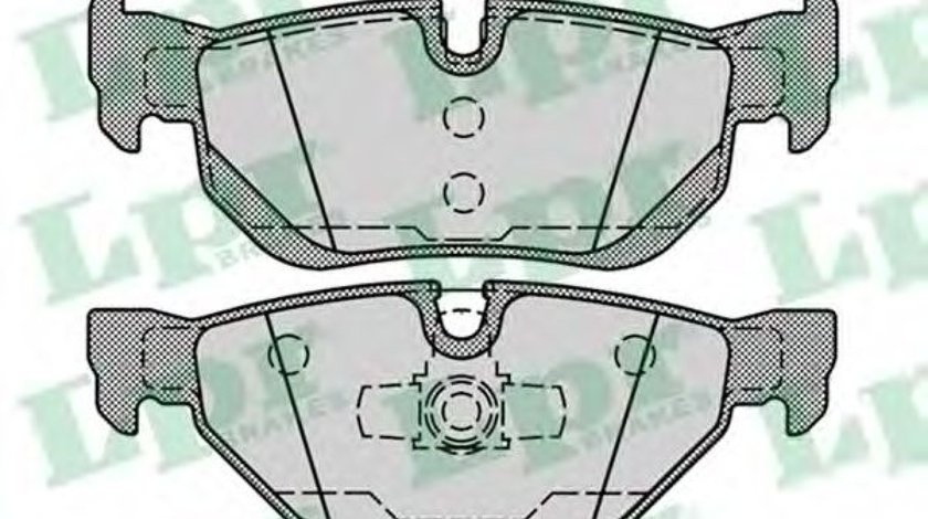 Set placute frana,frana disc BMW X1 (E84) (2009 - 2015) LPR 05P1252 piesa NOUA