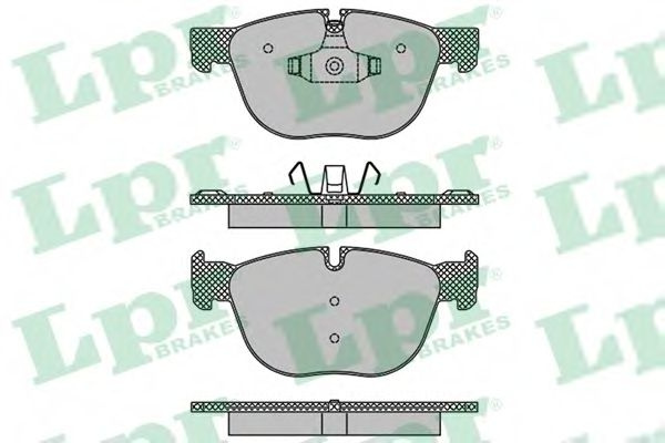 Set placute frana,frana disc BMW X5 (E70) (2007 - 2013) LPR 05P1496 piesa NOUA