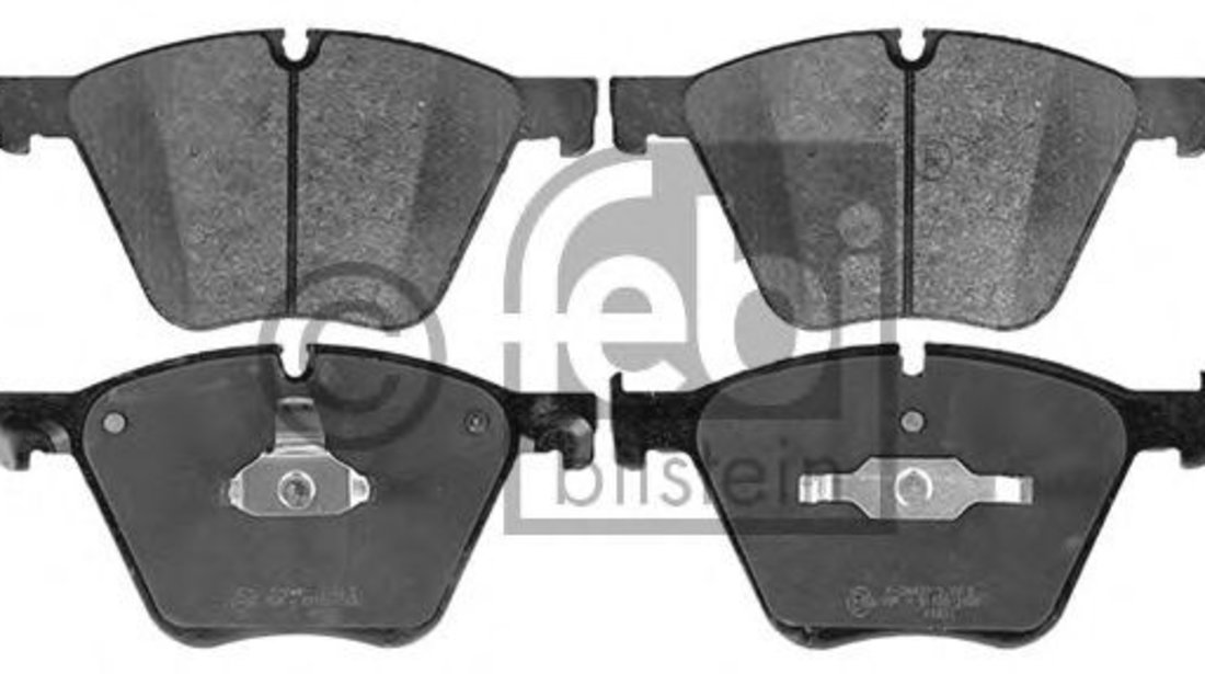 Set placute frana,frana disc BMW X6 (E71, E72) (2008 - 2014) FEBI BILSTEIN 116032 piesa NOUA