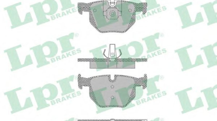 Set placute frana,frana disc BMW X6 (E71, E72) (2008 - 2014) LPR 05P1472 piesa NOUA