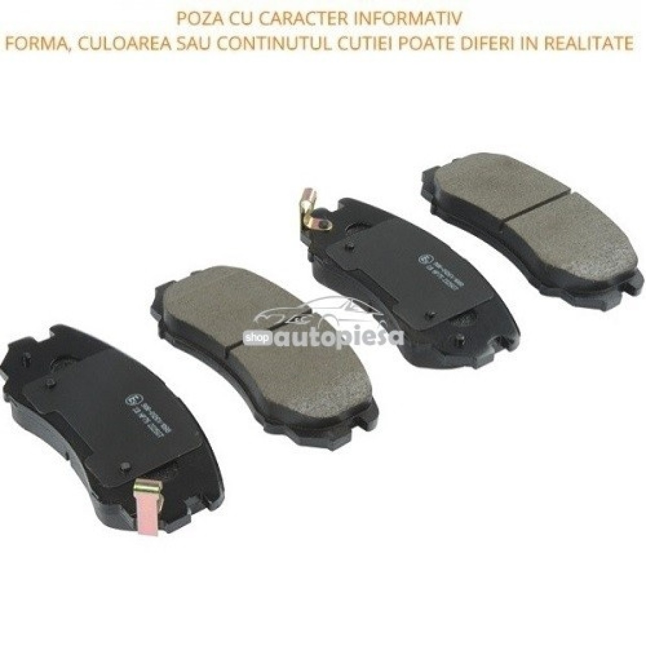 Set placute frana,frana disc CHEVROLET CAPTIVA (C100, C140) (2006 - 2016) QWP WBP685 piesa NOUA