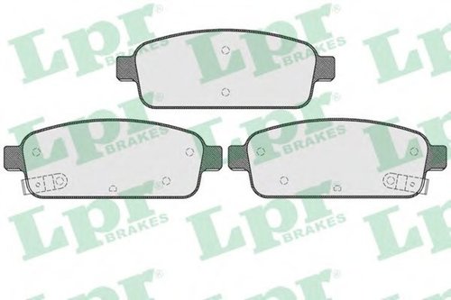 Set placute frana,frana disc CHEVROLET ORLANDO (J309) (2010 - 2016) LPR 05P1575 piesa NOUA