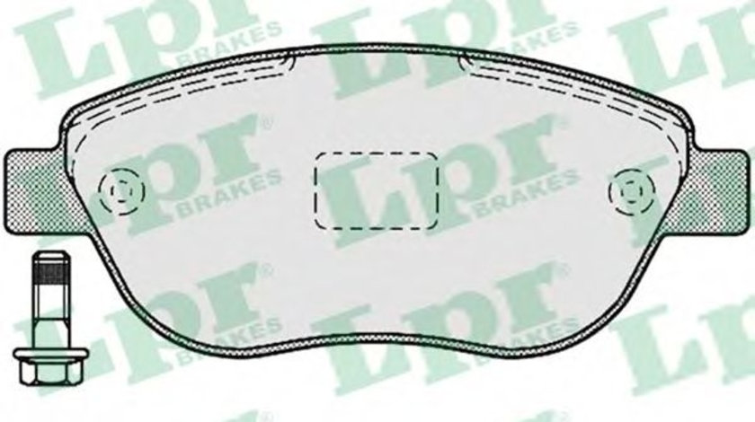 Set placute frana,frana disc CITROEN C3 I (FC) (2002 - 2016) LPR 05P1192 piesa NOUA