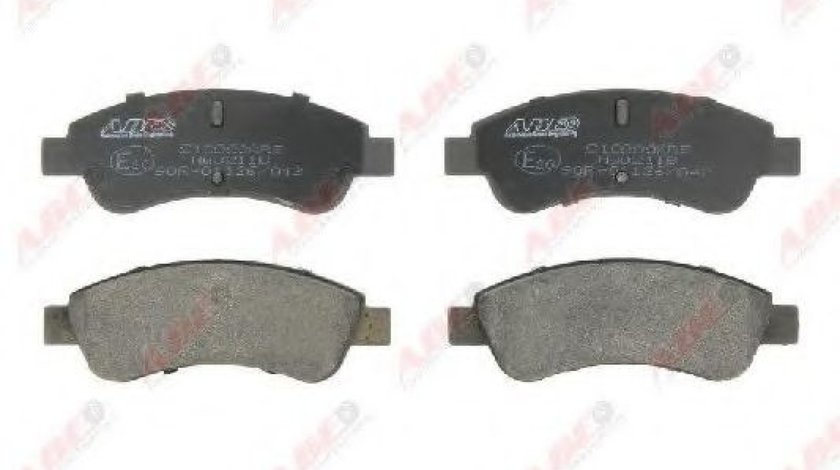 Set placute frana,frana disc CITROEN C4 I (LC) (2004 - 2011) ABE C1C000ABE piesa NOUA