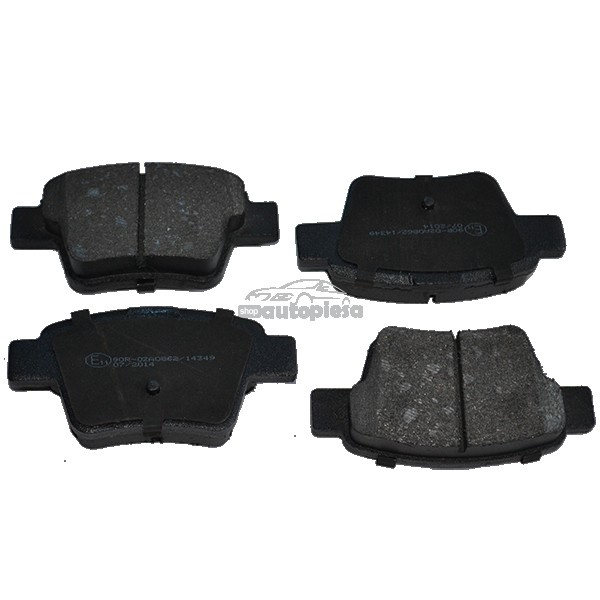 Set placute frana,frana disc CITROEN C4 Limuzina (2006 - 2016) PREMIERE FPF.163 piesa NOUA