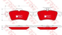 Set placute frana,frana disc CITROEN C5 III (RD) (...