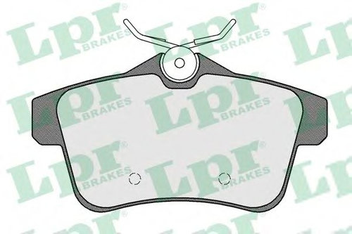 Set placute frana,frana disc CITROEN DS5 (2011 - 2015) LPR 05P1567 piesa NOUA