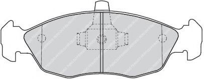 Set placute frana,frana disc CITROEN XSARA Cupe (N0) (1998 - 2005) FERODO FDB1168 piesa NOUA