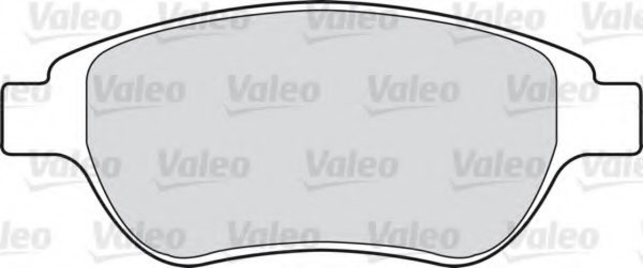 Set placute frana,frana disc CITROEN XSARA Estate (N2) (1997 - 2010) VALEO 598465 piesa NOUA