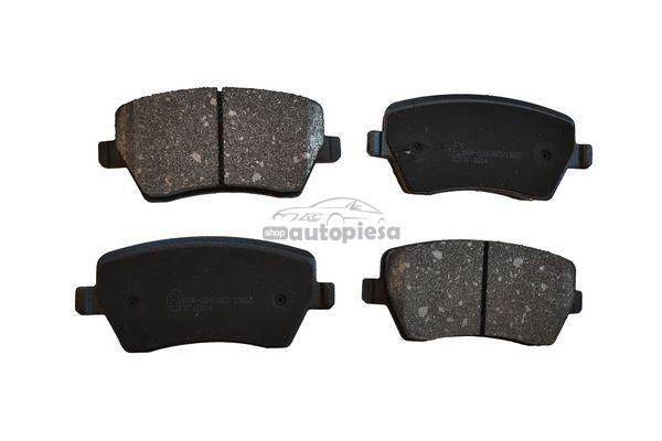 Set placute frana,frana disc DACIA DOKKER (2012 - 2016) KRIEGER 0950006010 piesa NOUA