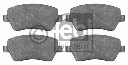 Set placute frana,frana disc DACIA LODGY (2012 - 2016) FEBI BILSTEIN 16523 piesa NOUA