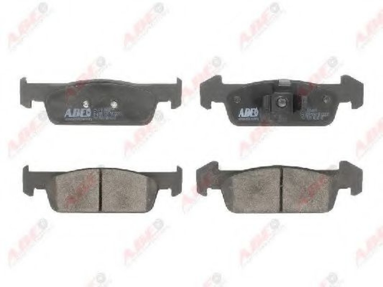 Set placute frana,frana disc DACIA LOGAN II (2012 - 2016) ABE C1R048ABE piesa NOUA