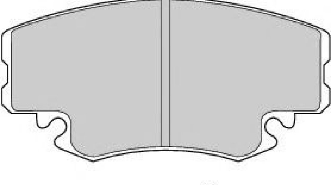 Set placute frana,frana disc DACIA SANDERO (2008 - 2016) FERODO FDB845 piesa NOUA