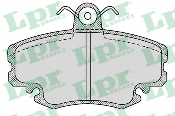 Set placute frana,frana disc DACIA SANDERO (2008 - 2016) LPR 05P1107 piesa NOUA