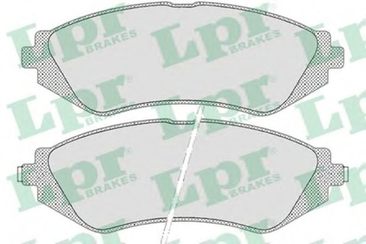 Set placute frana,frana disc DAEWOO ESPERO (KLEJ) (1991 - 1999) LPR 05P682 piesa NOUA