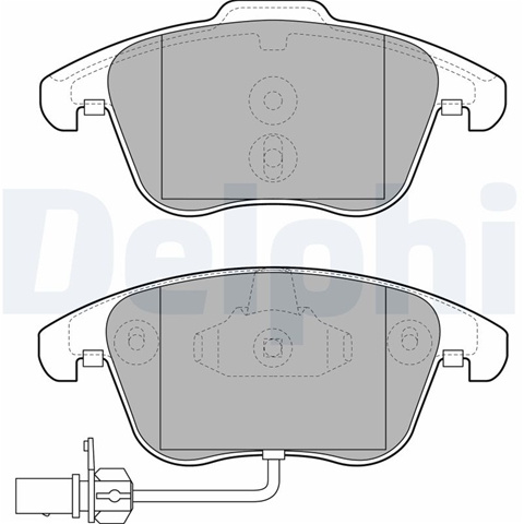 Set Placute Frana,frana Disc Delphi Audi LP2107