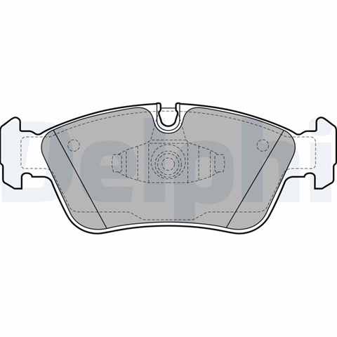 Set Placute Frana,frana Disc Delphi Bmw LP1925