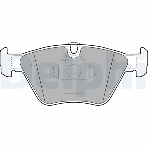 Set Placute Frana,frana Disc Delphi Bmw LP1962