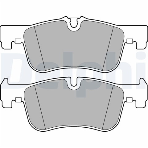 Set Placute Frana,frana Disc Delphi Bmw LP2284