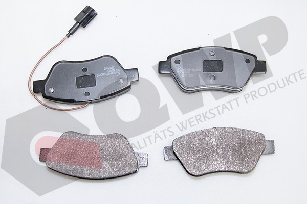 Set placute frana,frana disc FIAT 500 C (312) (2009 - 2016) QWP WBP402 piesa NOUA