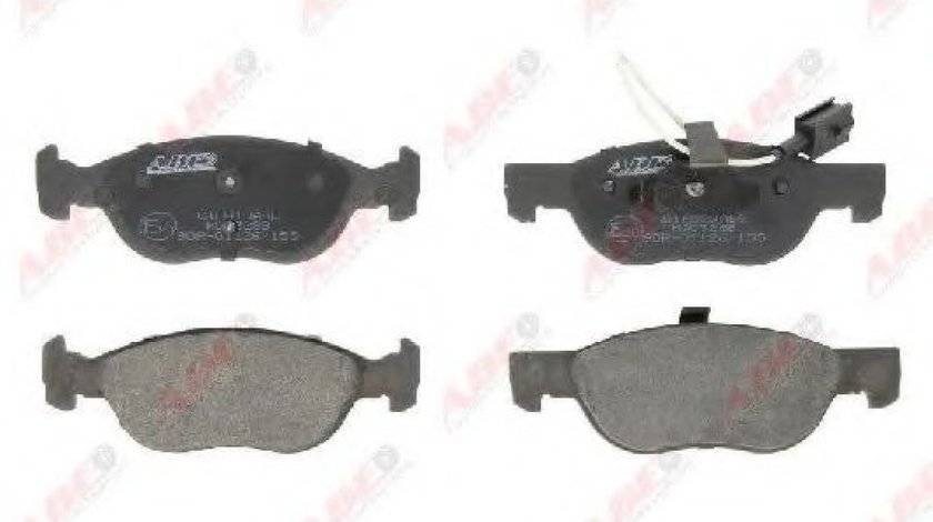 Set placute frana,frana disc FIAT BRAVO I (182) (1995 - 2001) ABE C1F019ABE piesa NOUA