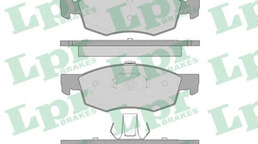 Set placute frana,frana disc FIAT DOBLO Cargo (223) (2000 - 2016) LPR 05P756 piesa NOUA