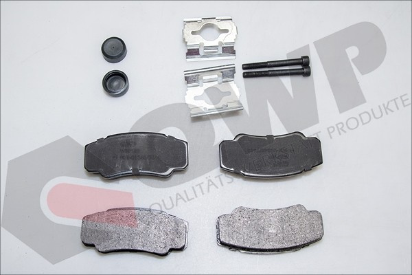 Set placute frana,frana disc FIAT DUCATO bus (244) (2002 - 2016) QWP WBP159 piesa NOUA