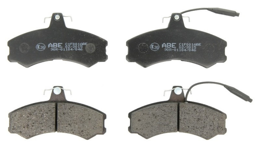 Set placute frana,frana disc FIAT DUCATO platou / sasiu (280) (1982 - 1990) ABE C1F001ABE piesa NOUA