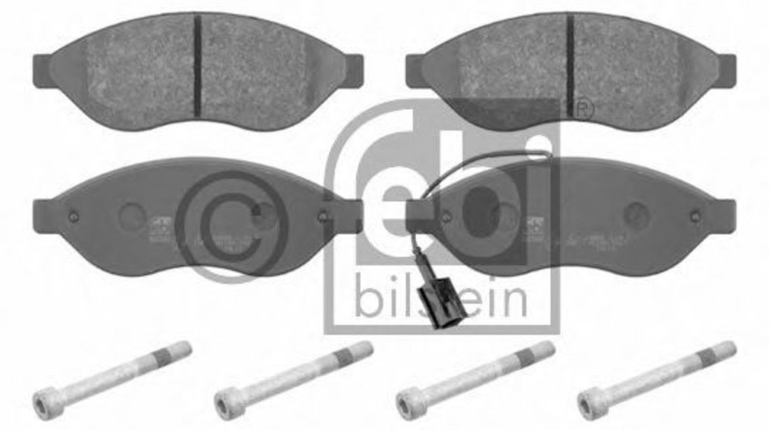 Set placute frana,frana disc FIAT DUCATO platou / sasiu (250, 290) (2006 - 2016) FEBI BILSTEIN 16716 piesa NOUA