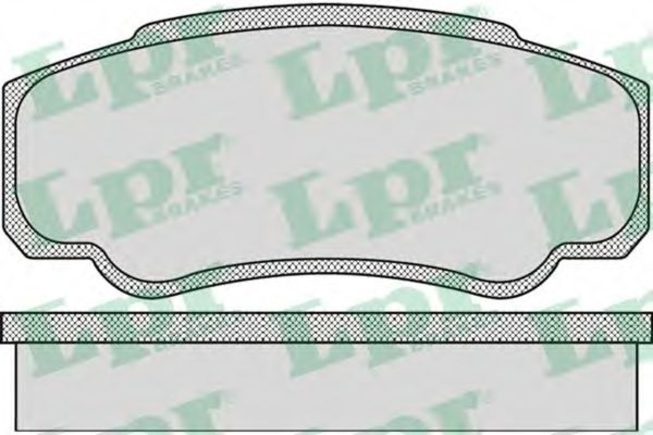 Set placute frana,frana disc FIAT DUCATO platou / sasiu (244) (2002 - 2016) LPR 05P885 piesa NOUA