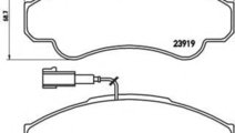 Set placute frana,frana disc FIAT DUCATO platou / ...