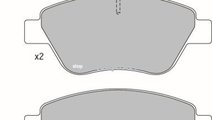 Set placute frana,frana disc FIAT PANDA (169) (200...