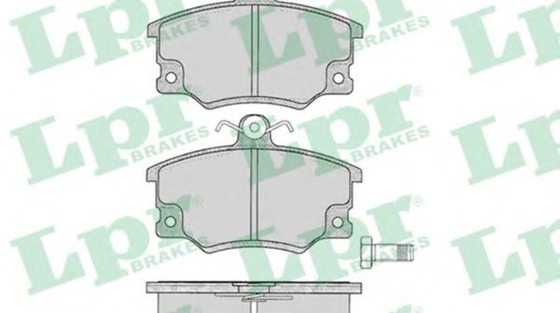 Set placute frana,frana disc FIAT PUNTO (176) (1993 - 1999) LPR 05P094 piesa NOUA