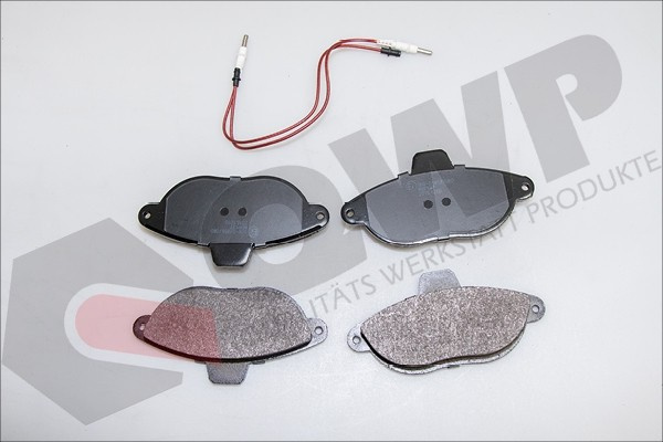 Set placute frana,frana disc FIAT SCUDO combinato (220P) (1996 - 2006) QWP WBP137 piesa NOUA