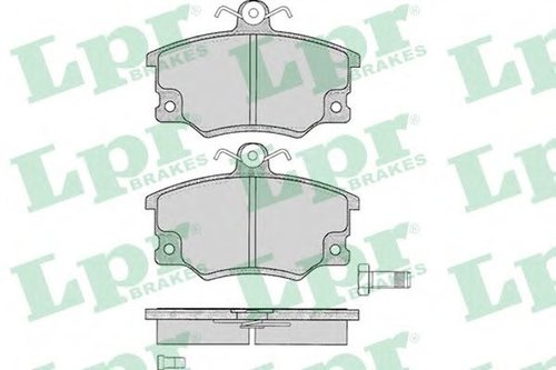 Set placute frana,frana disc FIAT STRADA II (138A) (1982 - 1988) LPR 05P094 piesa NOUA