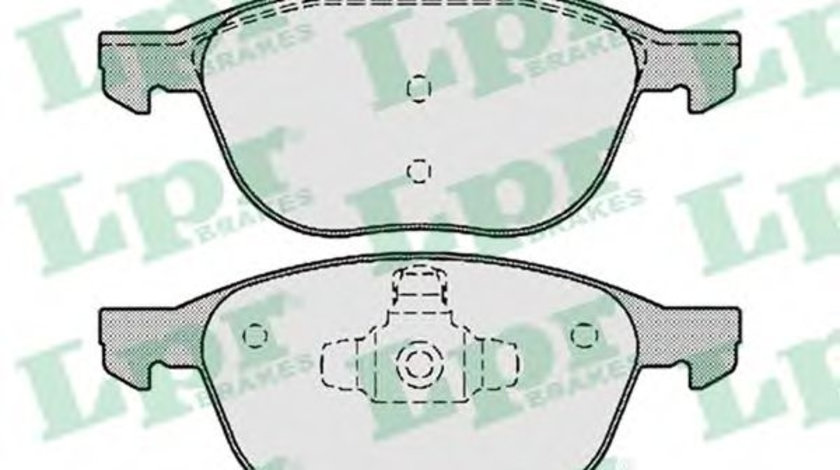 Set placute frana,frana disc FORD C-MAX II (DXA) (2010 - 2016) LPR 05P1190 piesa NOUA