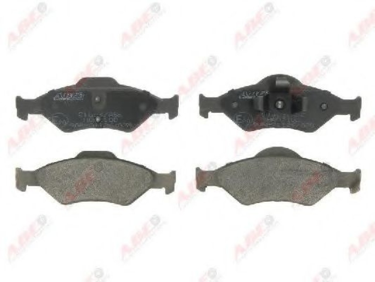 Set placute frana,frana disc FORD FIESTA IV (JA, JB) (1995 - 2002) ABE C1G037ABE piesa NOUA