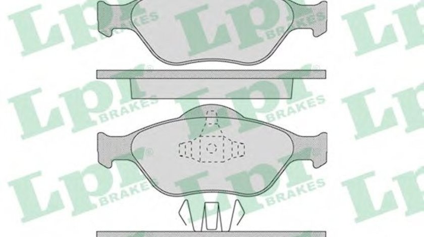 Set placute frana,frana disc FORD FIESTA IV (JA, JB) (1995 - 2002) LPR 05P949 piesa NOUA