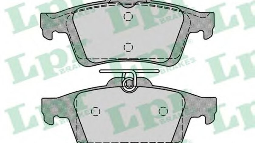 Set placute frana,frana disc FORD FOCUS II Combi (DA) (2004 - 2012) LPR 05P1236 piesa NOUA