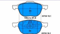 Set placute frana,frana disc FORD FOCUS II Cabriol...