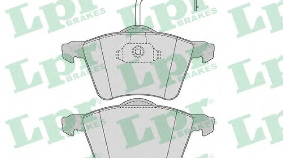 Set placute frana,frana disc FORD GALAXY (WGR) (1995 - 2006) LPR 05P982 piesa NOUA