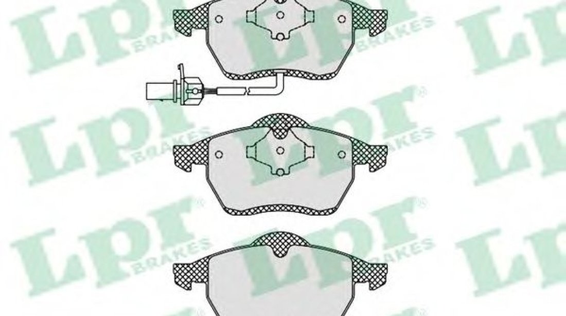 Set placute frana,frana disc FORD GALAXY (WGR) (1995 - 2006) LPR 05P1238 piesa NOUA