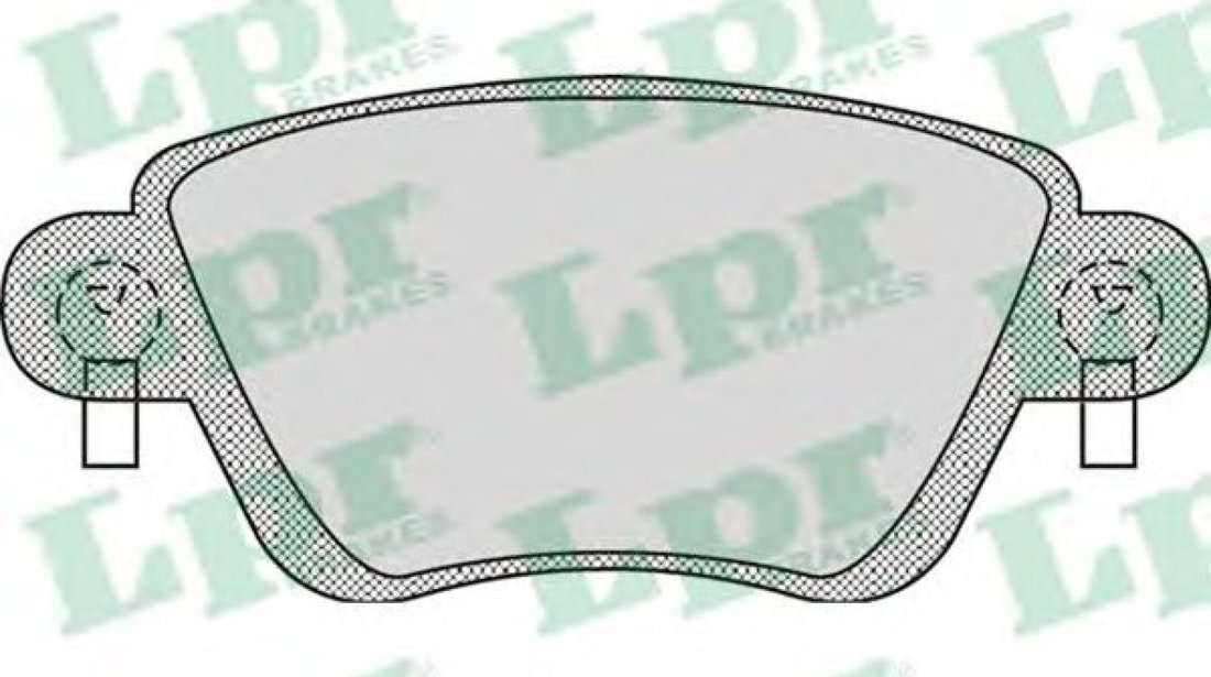 Set placute frana,frana disc FORD MONDEO III Limuzina (B4Y) (2000 - 2007) LPR 05P897 piesa NOUA