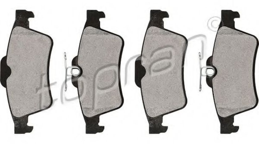 Set placute frana,frana disc FORD TRANSIT CONNECT (P65, P70, P80) (2002 - 2016) TOPRAN 302 052 piesa NOUA